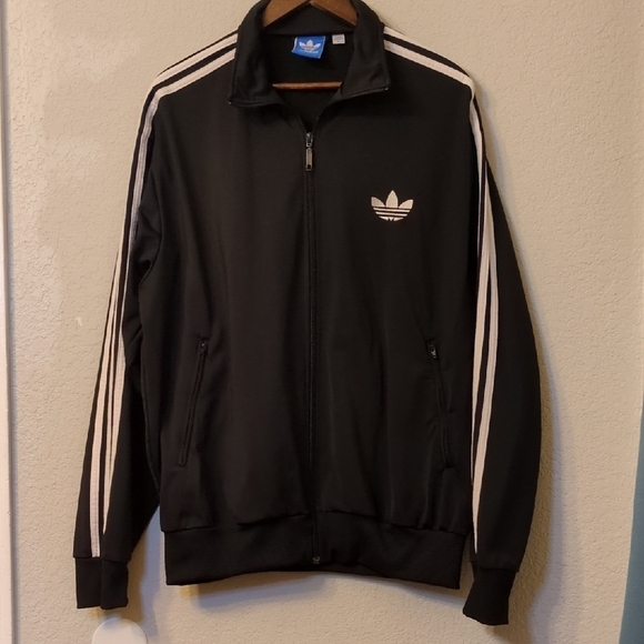 adidas Other - Adidas Black Jacket with Trefoil Logo